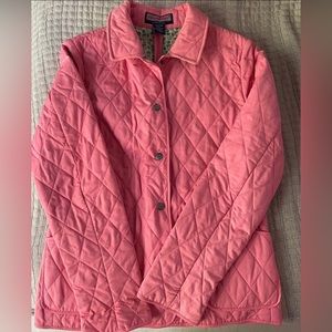 Vinyard Vines Pink Quilted Jacket